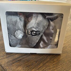 UGG Charcoal Baby Booties